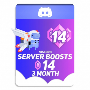بوست سيرفر ديسكورد – 14 بوست لمدة 3 أشهر