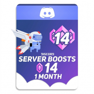 بوست سيرفر ديسكورد – 14 بوست لمدة 1 شهر 